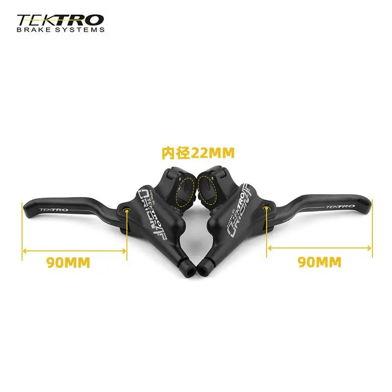 E-bike Hydraulic Disc Brake TEKTRO Good Performanbce Forged Aluminum Disc Brake HD-M745 For 1 Set Without Rotor