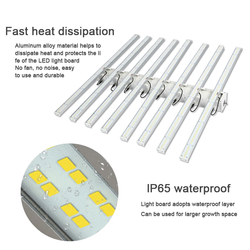 Safe And Reliable Dimmable Full Spectrum Waterproof Led 600w Grow Light For Indoor Plant