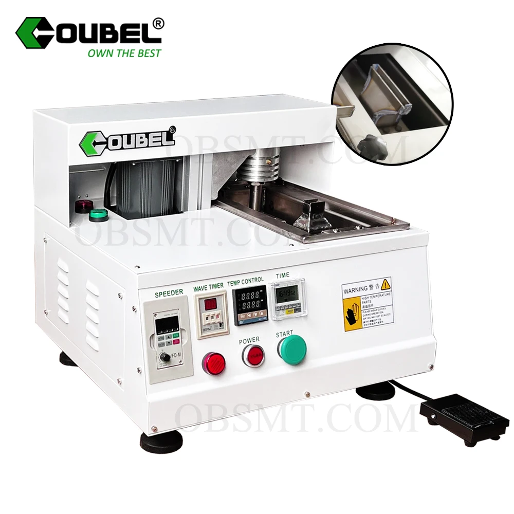 Small size desktop selective soldering machine jet wave soldering machine wave solder for sale
