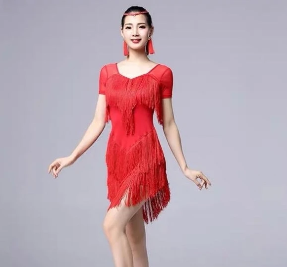 New design latin dance dress costumes new fashion latin dance dress