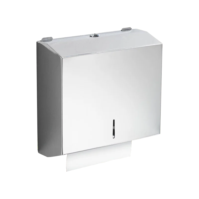 Custom OEM/ODM Stainless Steel Paper Towel Dispenser & V Fold Hand Towel Dispenser & Tissue Dispenser Wall Mounted