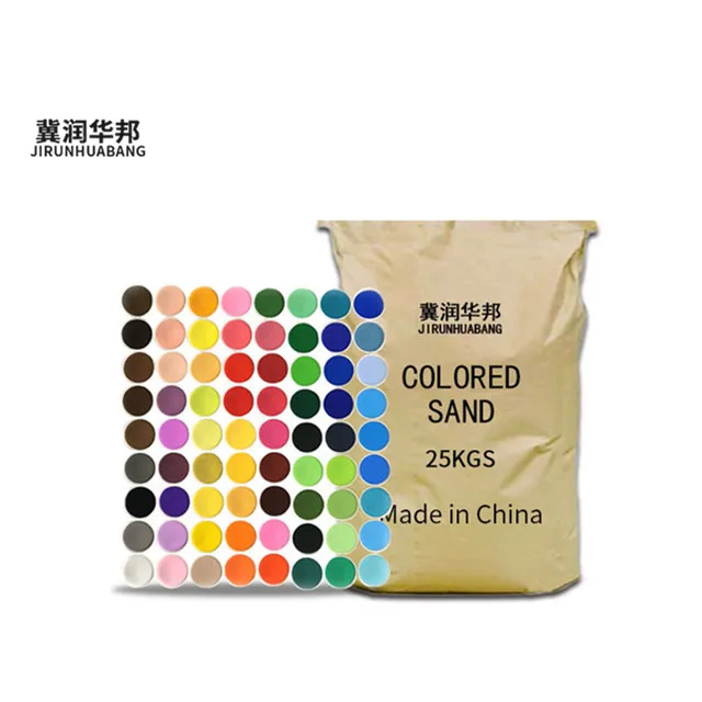 Runhuabang color sand for sand painting hourglass epoxy floor artware interior decoration