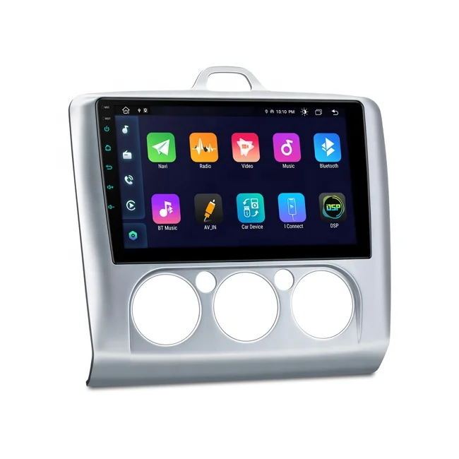 9 inch Android 11 Car Head Unit Multimedia Radio Player with Screen Mirroring Support AHD Camera PIP Mode Enabled for Ford
