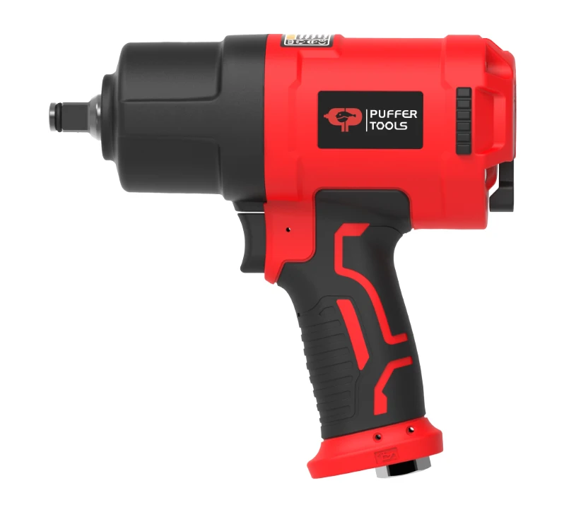 Hot Sell Pneumatic Wrenches PT-1305LH 1/2 inch 1800N.M Maximum Torque Heavy Duty Air Impact Wrench