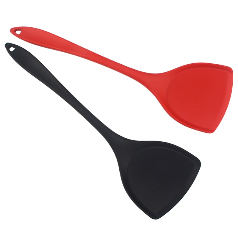 Heat Resistant Silicone Cooking Spatula Kitchen Utensils Stir Fry Spatula Non Stick Silicone Turner Spatula