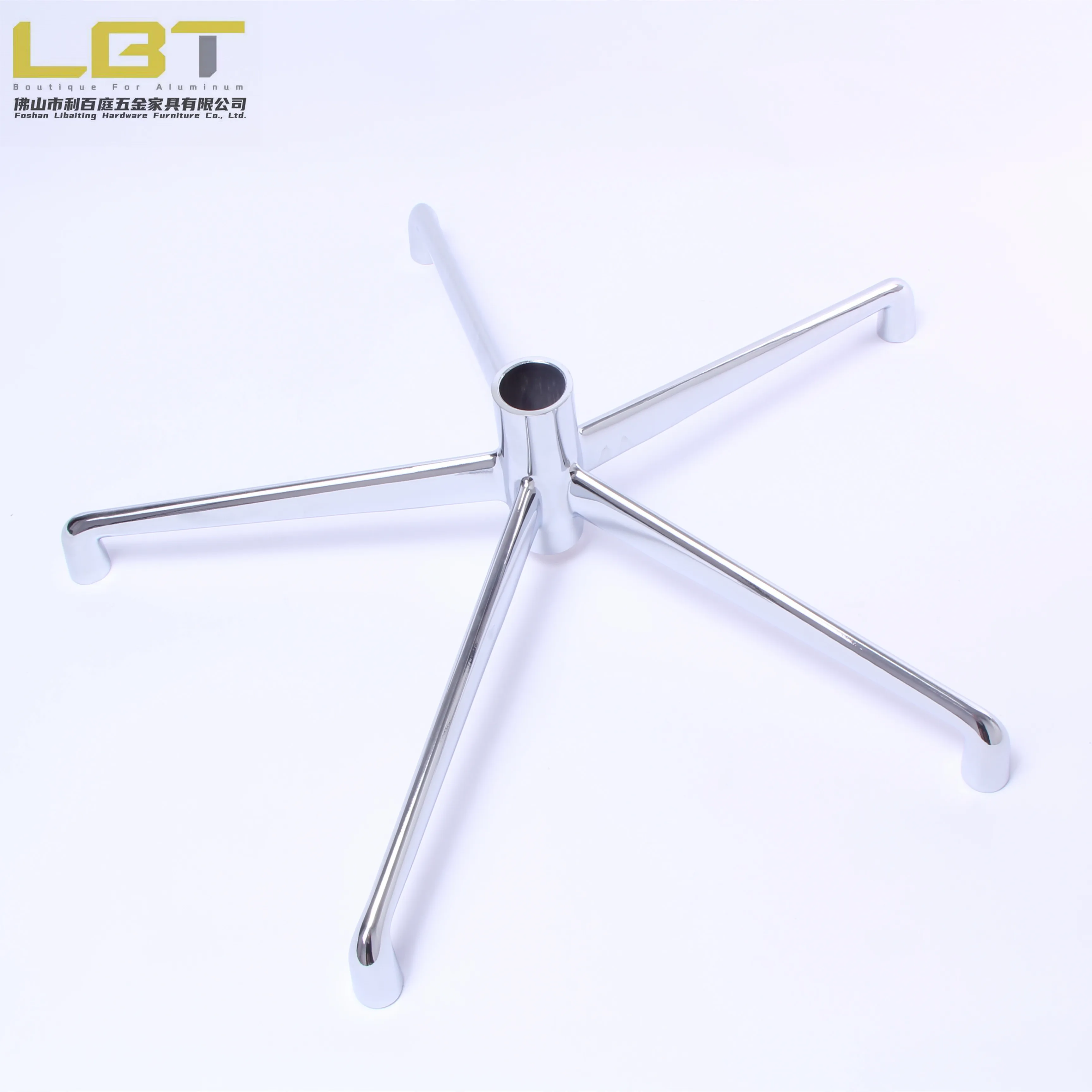 View larger image Add to Compare Share Professional manufacturers five star aluminum alloy swivel office chair base chrome chair