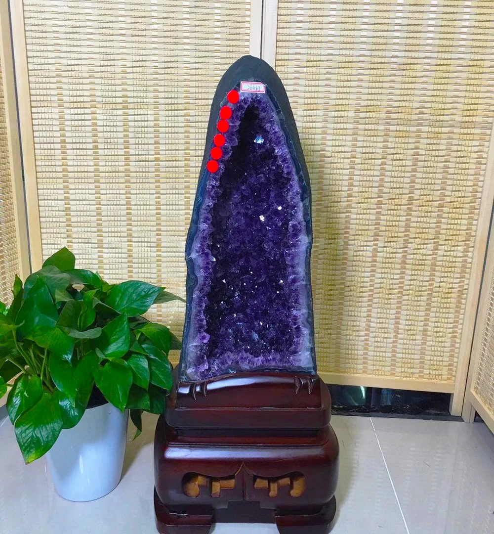 
wholesale crystals natural amethyst crystal amethyst geode Amethyst cluster for crystals healing stones 