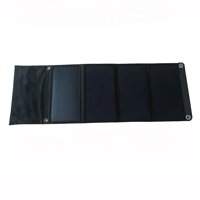 
Outdoor Portable 28W 6V Folding Solar Panel Mobile Phone charger 5V output solar charger 
