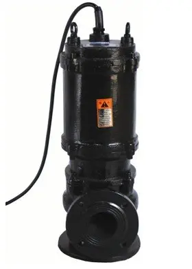Dirty water sump pit sewage cutter submersible water pump