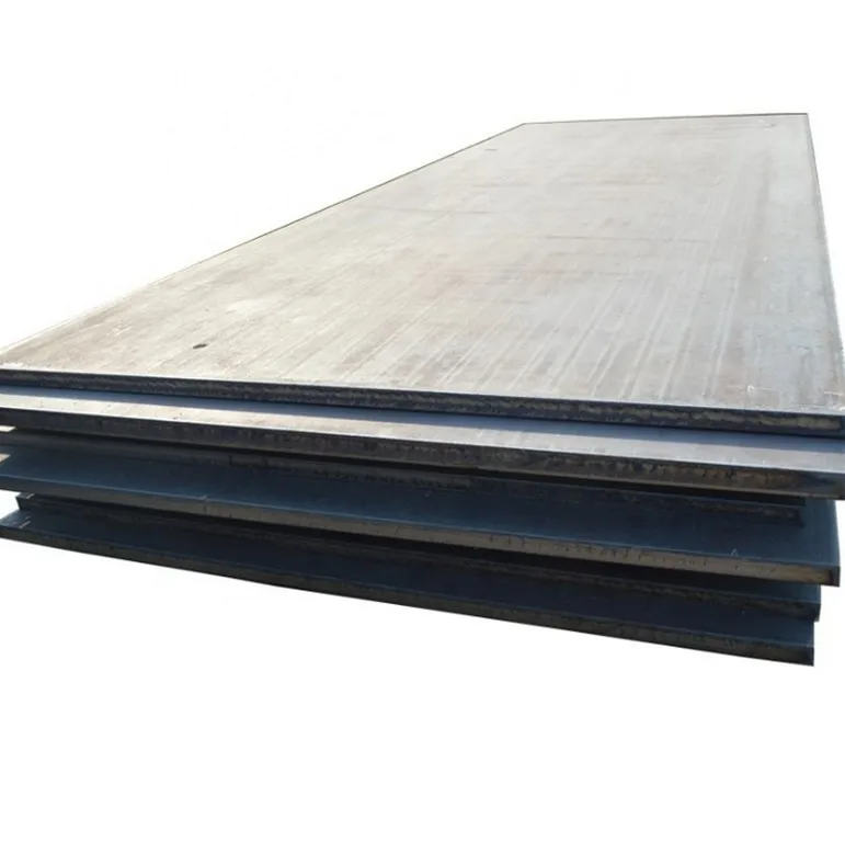 Astm A36 A106 Ss400 Q235a Q255a Sa285 Q355 S335j2 N Mill Black Iron Metal Hot Rolled Ms Mild Pickled Carbon Steel Plate