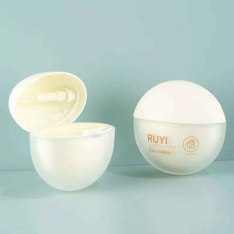 Custom Printing Luxury Empty 5ml 10ml 15ml 15g 20g Small Lip Care Packaging Lip Balm Mask Scrub Container Plastic Jar With Lids