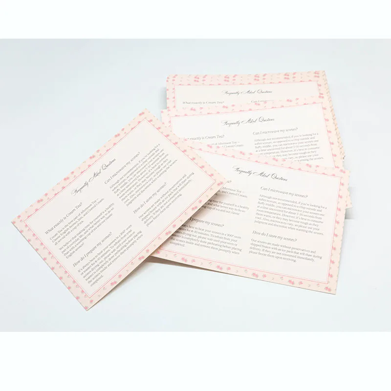 Custom Business Cards Printing Custom Design Art Paper  with Logo