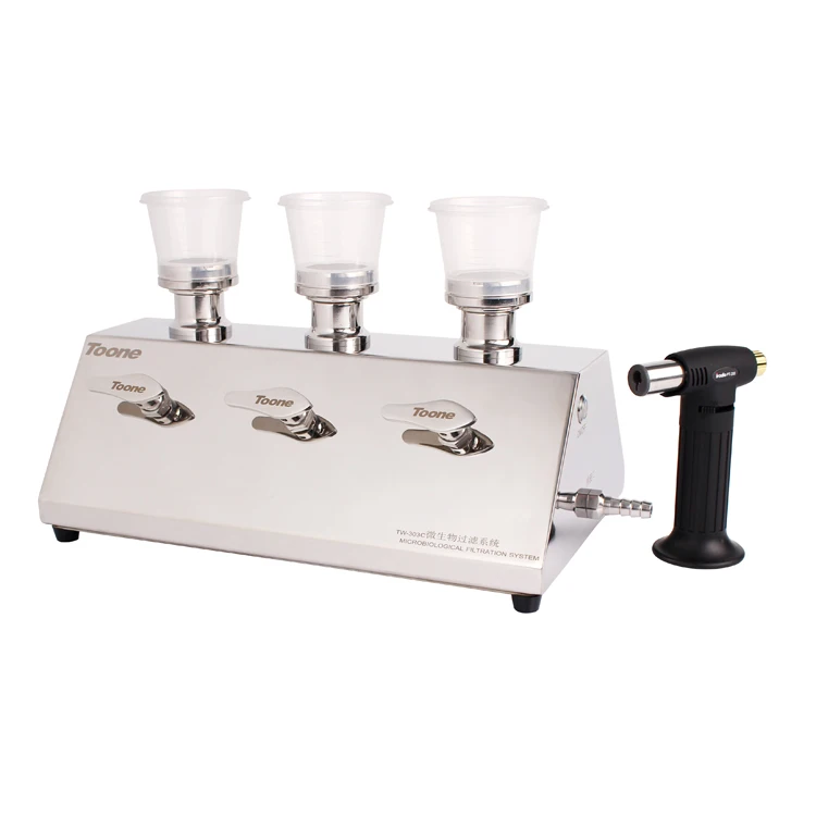 TOONE TW-303C   Microbial limit detector Integrated Ultra-small Oil-free Vacuum Pump Microbial limit test system