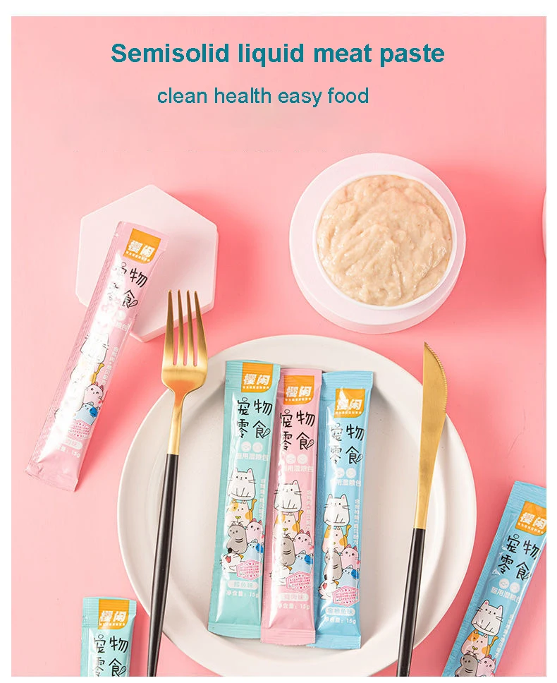 Cat snacks wholesale kitten fat hair cheek calcium nutrition canned food wet pack