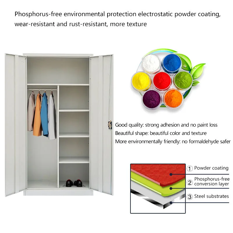 Lemari arsip office filing cabinets metal file storage black storage 2 door cabinet fireproof filing cabinets