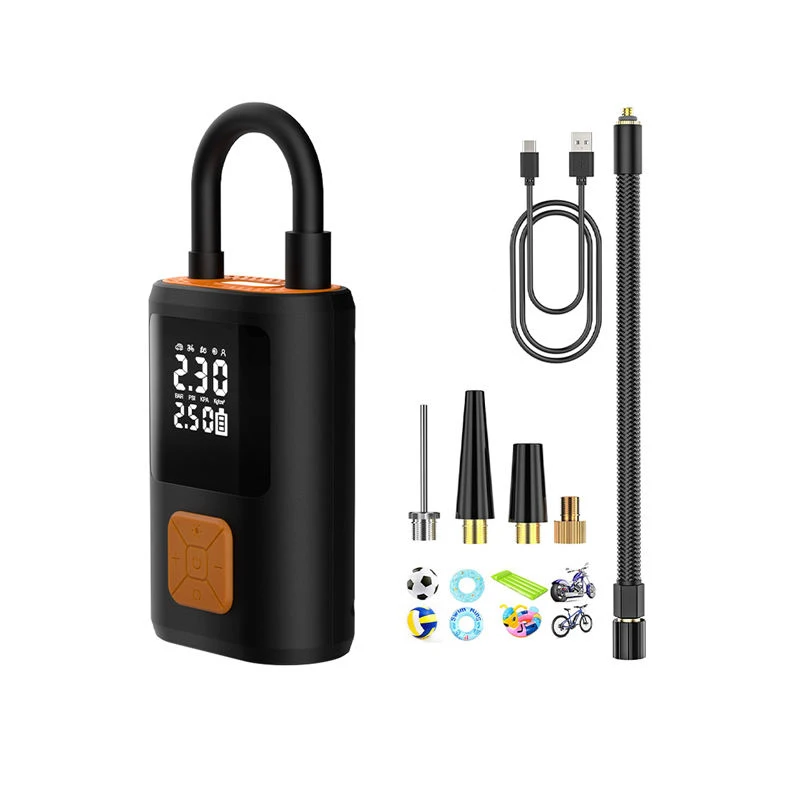 Light Cordless Tire Inflator Portable Air Compressor for Car