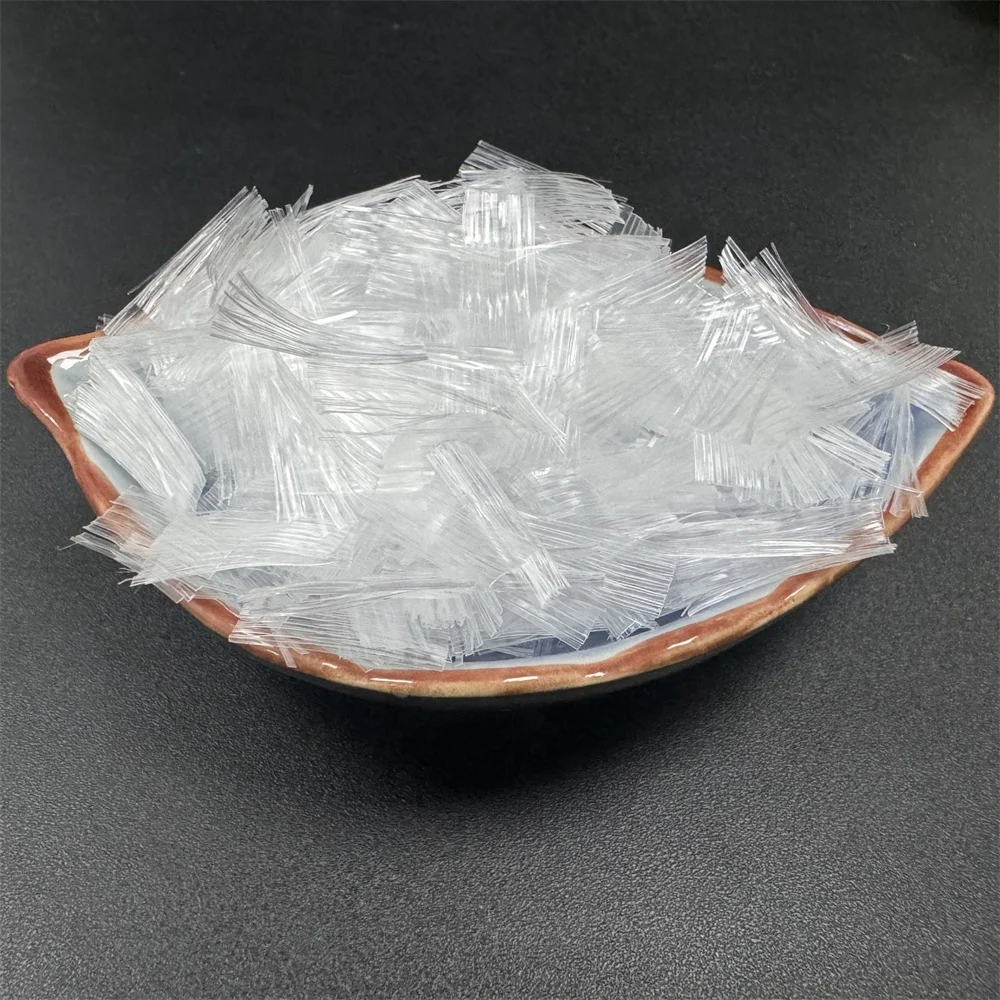 PP Staple Fiber Fibrillated Mesh For Airport Road And Industrial Fioor Which Strictly Need Cracking Resistance