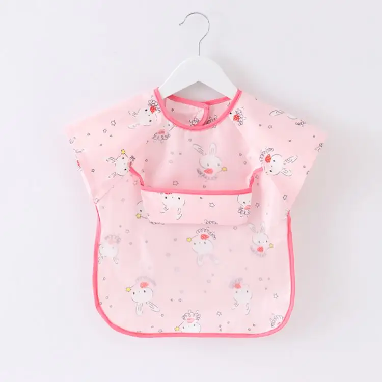 
Chinese Manufacturer Cloth Baby Clothing Toddler Bib Personalised Apron Dentis Waterproof Bibs 