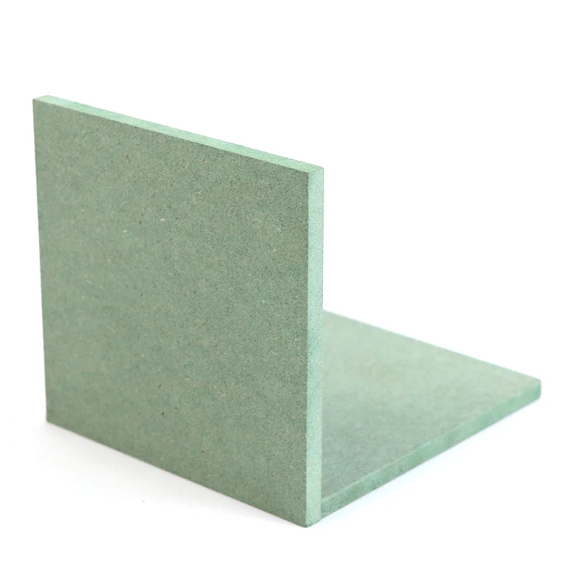 Factory Direct Sales 15MM E1 Grade With Two Side Sanded HMR Green MDF Board Price