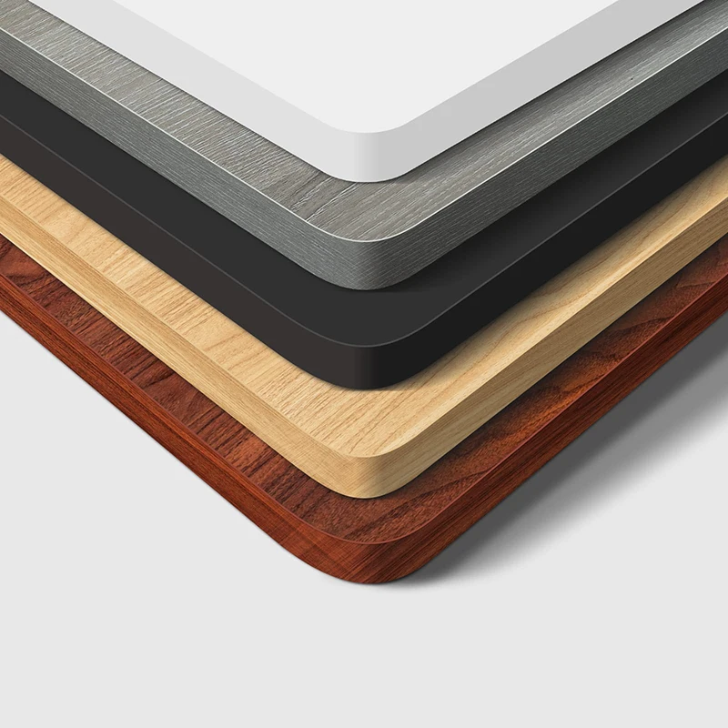 MDF PB Blister Edge banding tabletop Home office furniture table desk top stand for table top for electric standing desk