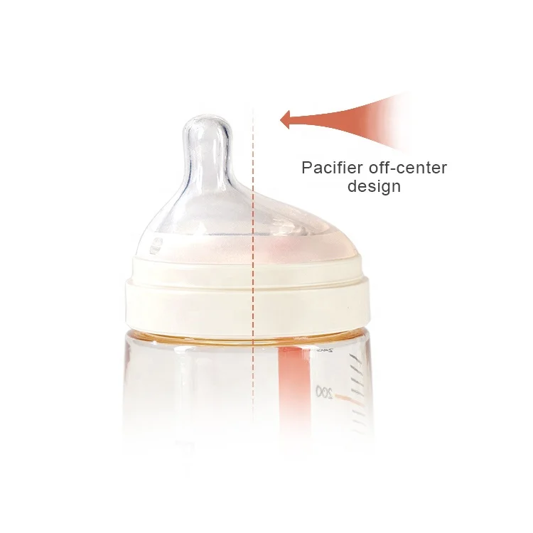 PH802075 Unique Wide Neck Toddler Feeding Bottle New Born Baby PPSU Bottle Infant Reusable 240 mL 160 mL Mini Glass Bottles