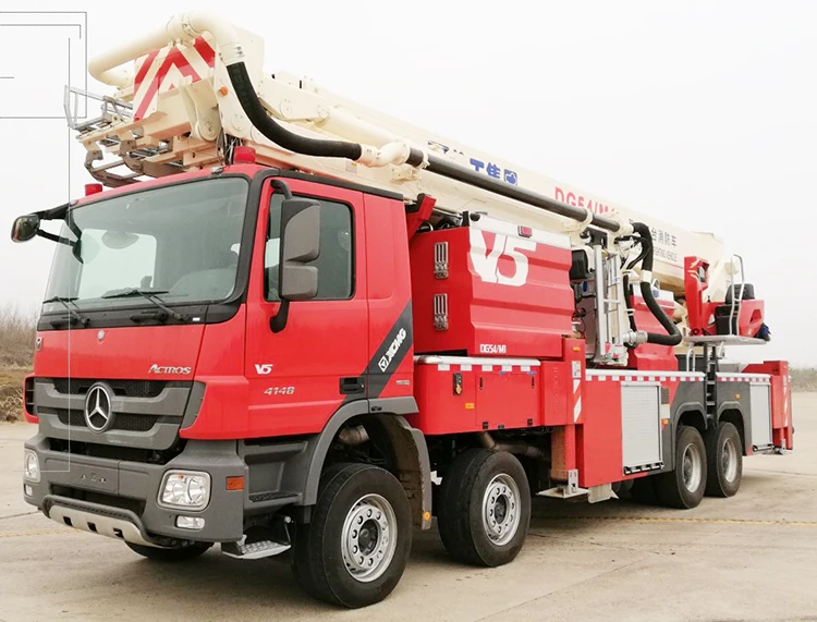  XCMG Official DG54M1 54m совершенно новая воздушная платформа пожарная машина цена на