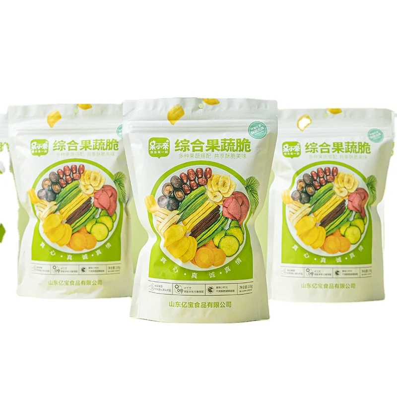 Dai xiao di 100g crispy fruits and vegetables dried mix fruit and vegetables dry vegetable fruit snacks