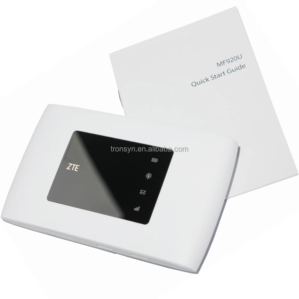 ZTE MF920U CAT4 150Mbps Mobile Hotspot 4G WiFi Router With 2400mAh With External Antenna Port