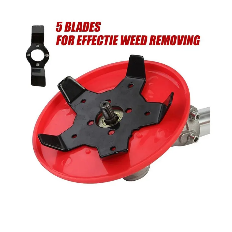 Universal Multi-functional Trimmer Head for Lawn Mower Garden Tool Parts Brush Weed Cutter Blades Steel Hedge Grass Trimmer Head