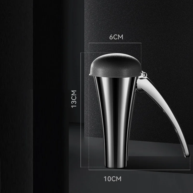 Hot Sale Convenient Funnel Shape Spatter-proof Nut Crackers With Lid Cover