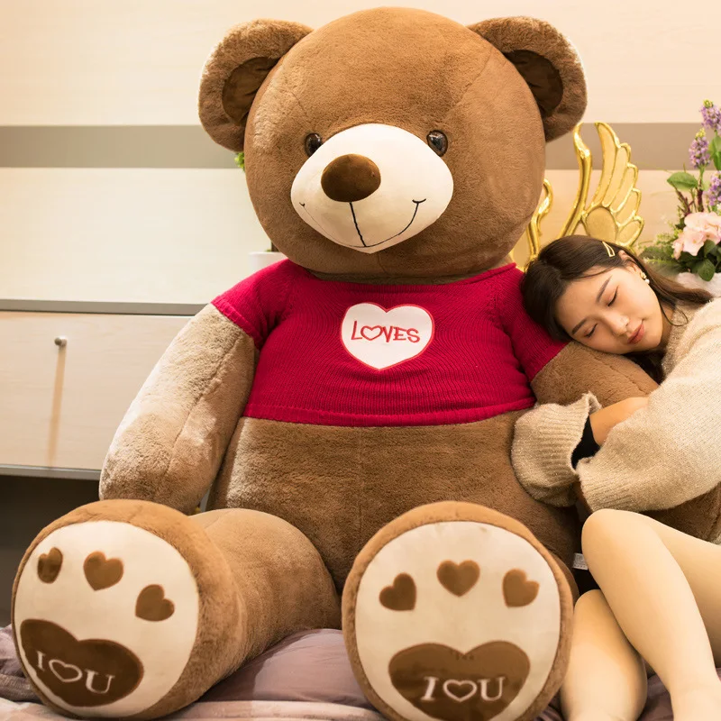 Valentines Day Gift Giant Teddy Bear Plush Toy Big Bear Soft Toy Stuffed Animals