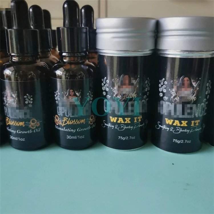 Небольшой с собственным логотипом восковая глиняная палочка для укладки волос