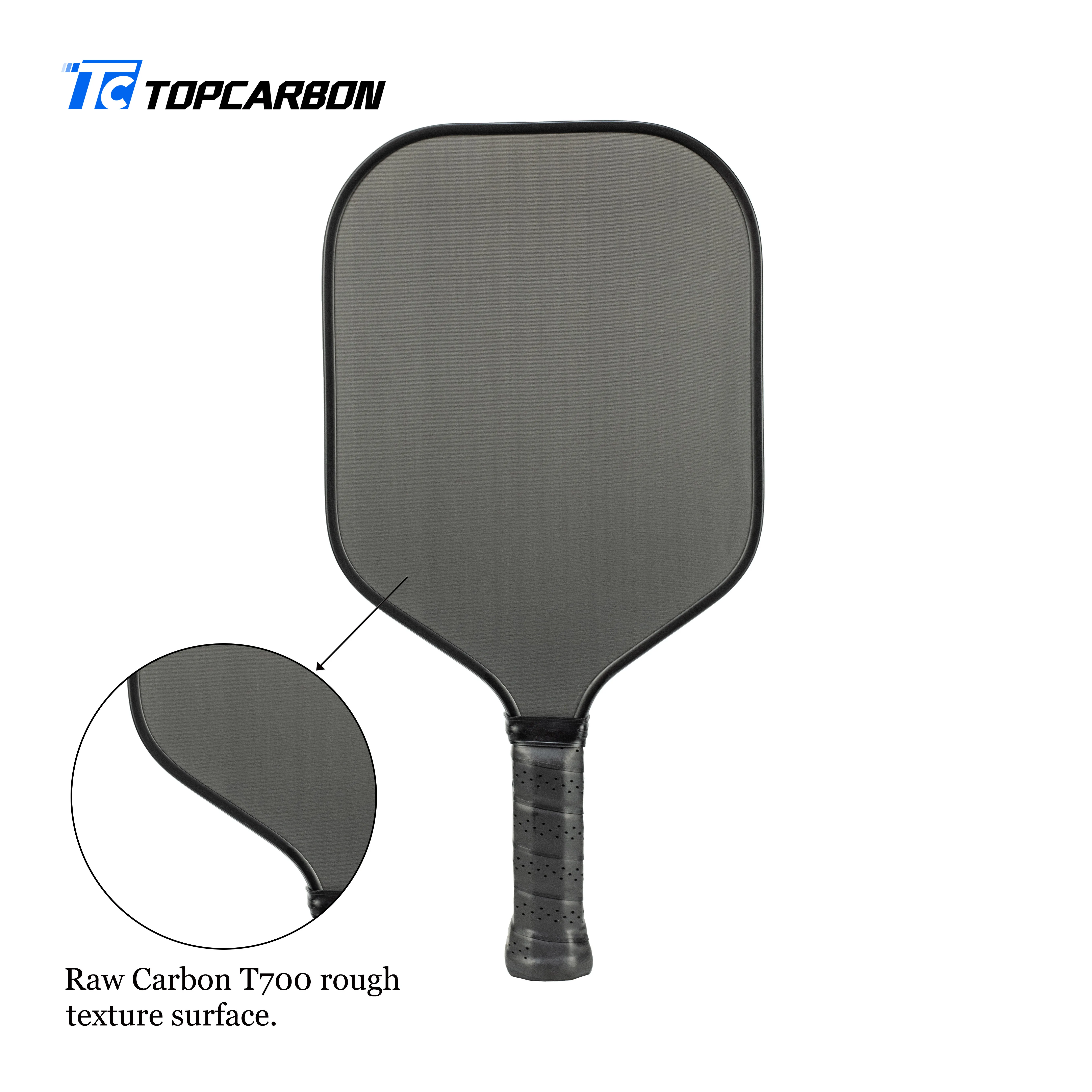 Polypropylene Honeycomb Core 13mm 16mm Carbon Fiber T700 Face Square Profile Pickleball Paddle