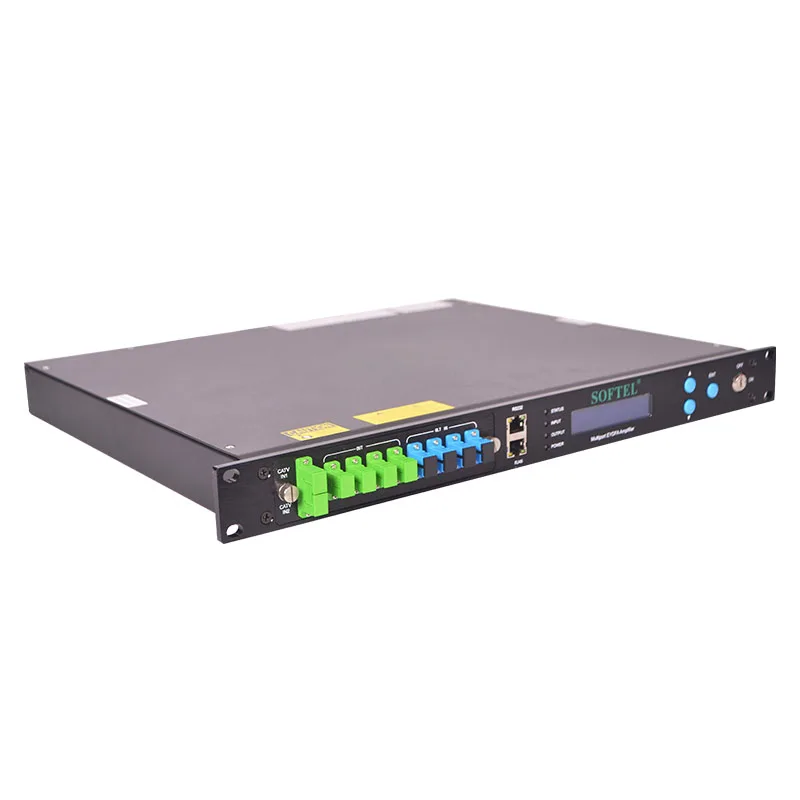 Мультивыход PON EDFA 4 порта 16 дБ WDM с 2 входами RF