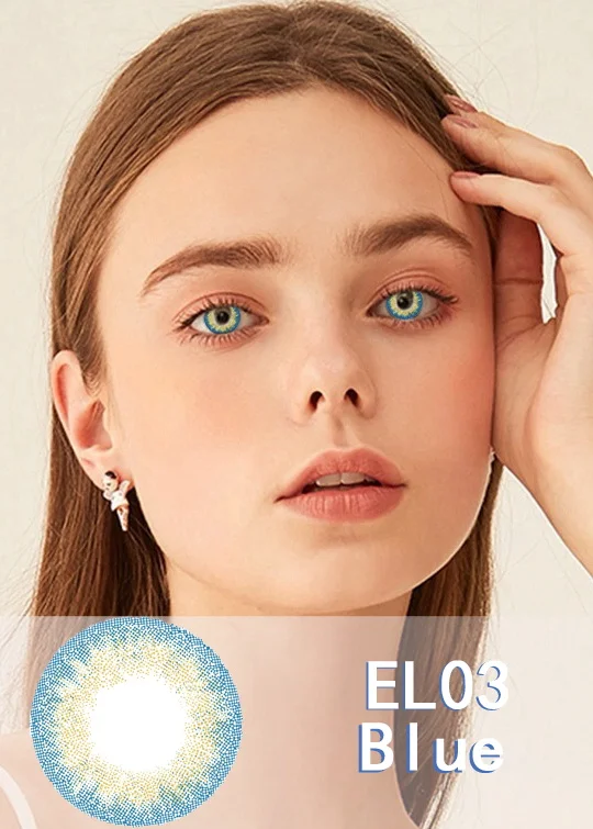 DSY2 Very Popular Green Yellow Brown Color Lens Hot Selling Wholesale Price Monthly New Arrival Color Contact Lens