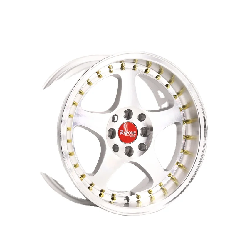 Hot design mag wheels car 2023 style  passenger car alloy wheels jwl via wheels