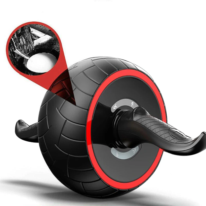 
New Type No Noise AB wheel roller fitness+ wheel roller- core abdominal trainer wheel roller 