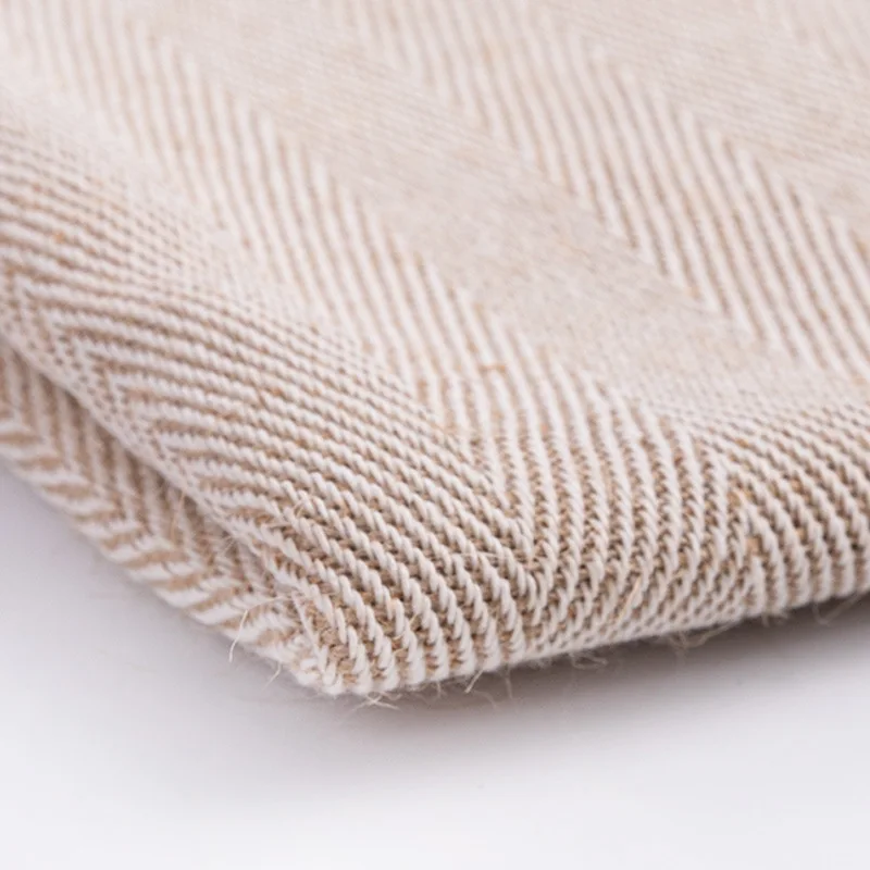 Cheap 55% Jute 45% Cotton Hemp Fabric Bag Hessian Burlap Linen Fiber Canvas Cotton Woven Jute Sofa Cotton Fabric