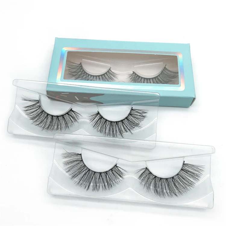 Natural Long Full Strip 3D Silk Lashes Vegan Eyelashes Korea Materials Makeup Products