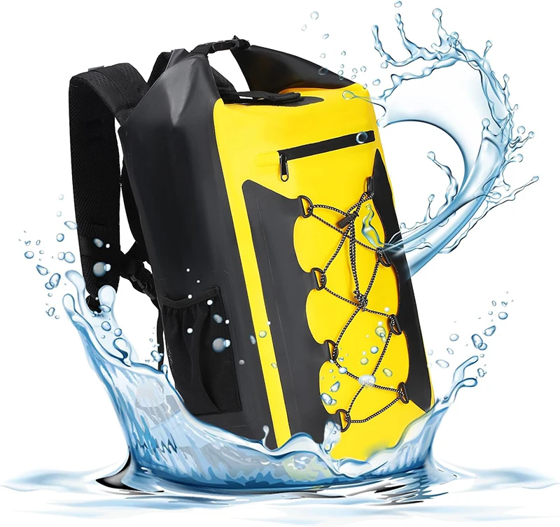 30L Waterproof Dry Bag Backpack Roll Top Waterproof Backpack Sack Keeps Gear Dry Floating Dry Bag for Kayaking Beach
