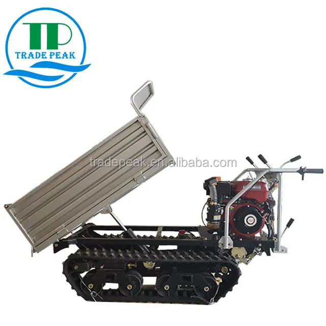 Crawler dumper 500KG mini loader transporter for garden use