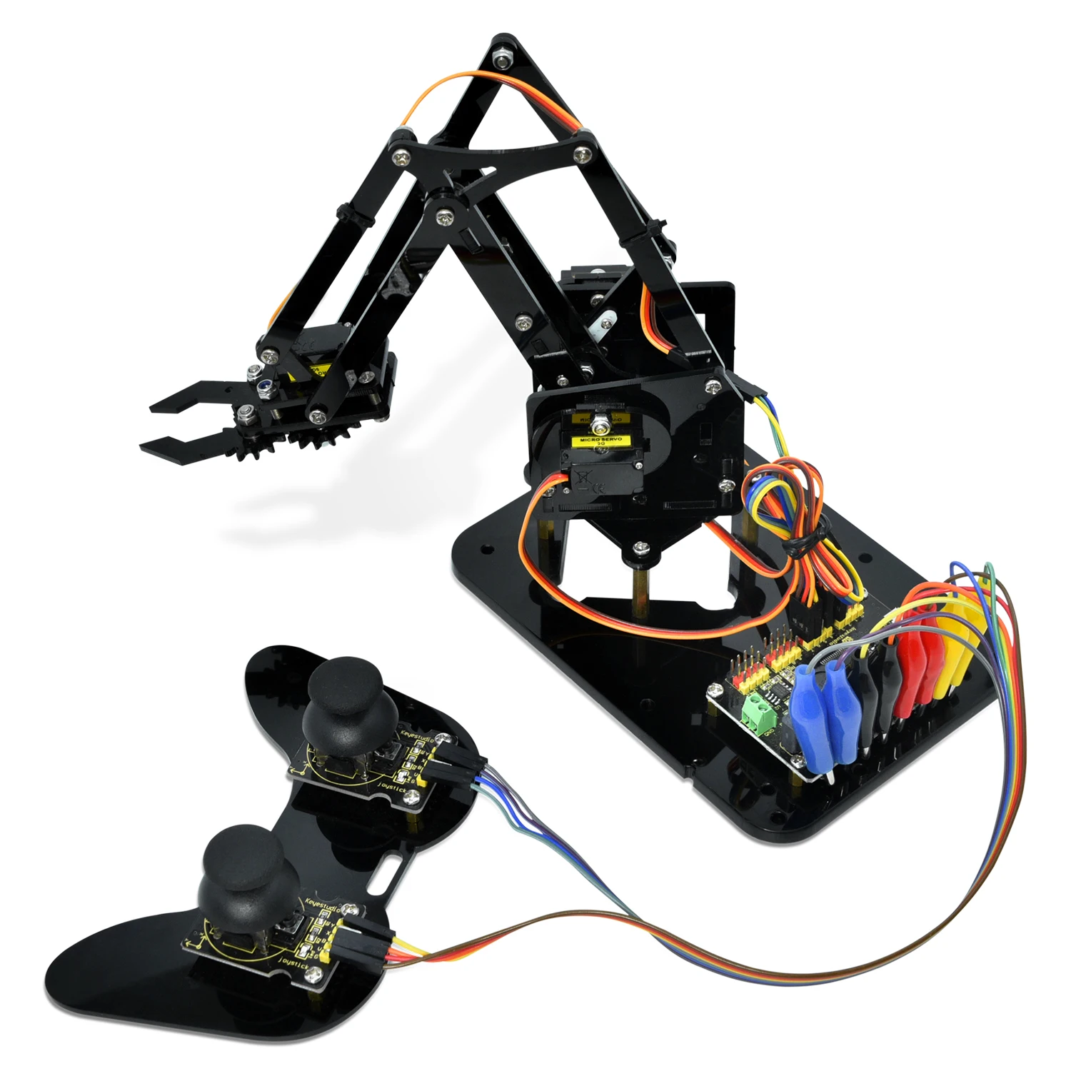 Keyestudio Micro Bit Robot Arm Microbit Learning Kit