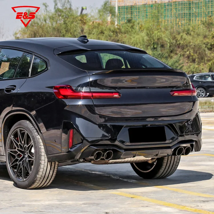 Wholesale Auto Spare Parts Car Bumper With Grille Rear Diffuser F98 X4M Style Bodykit For BMW X4 G02