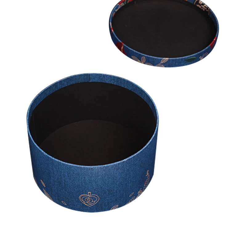 customized chocolate candy round  red love gift flower packaging gift box