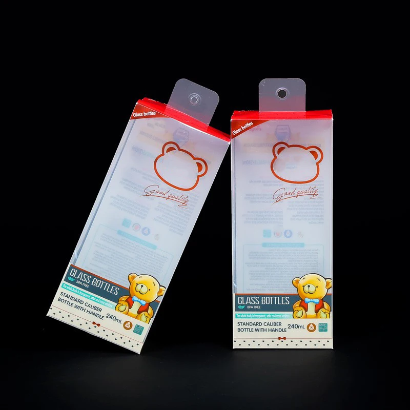 Custom Clear baby doll Toy Packaging Boxes Folding Birthday Party Gift Box