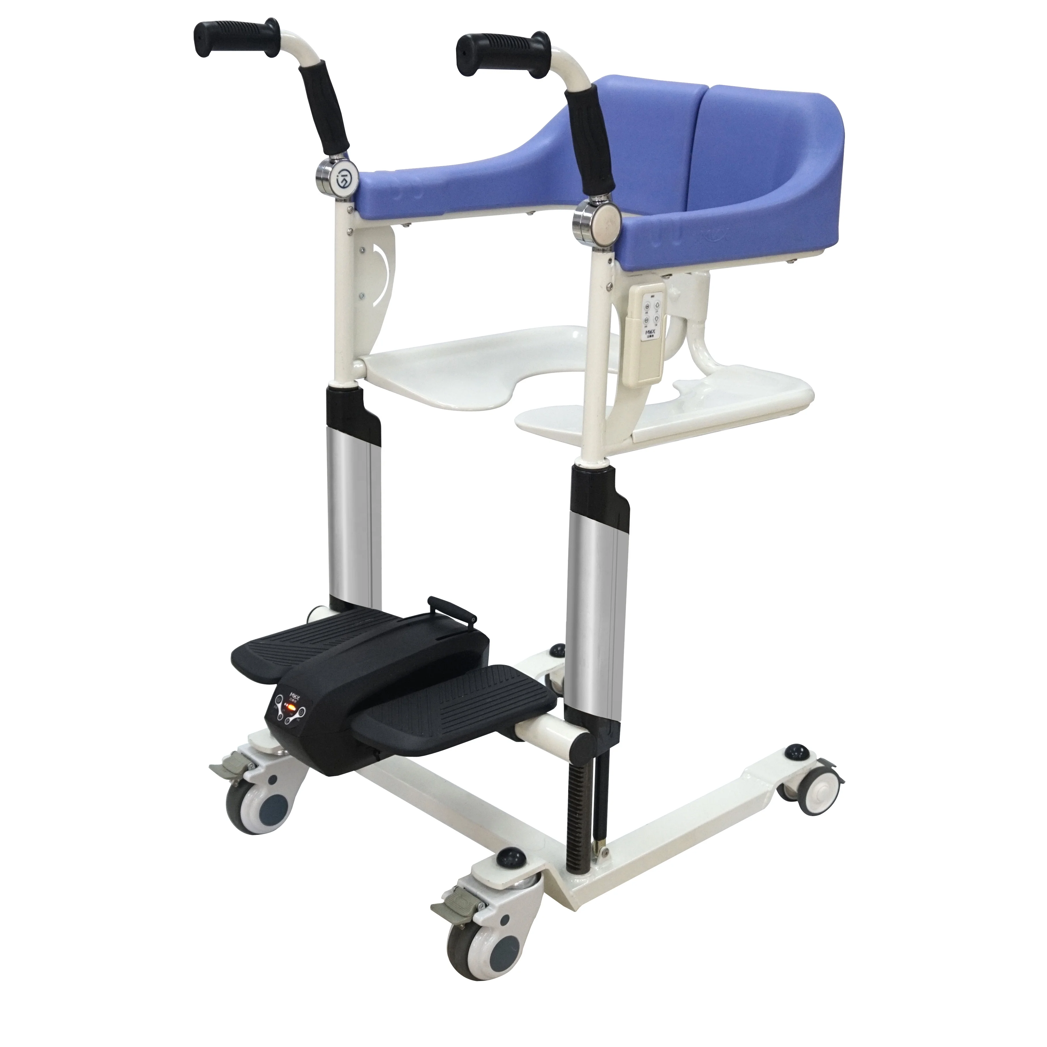 
Hot sale! Electric Wheelchair with patient toilet transfer commode bath chair hospital nursing for elderly and disabled 