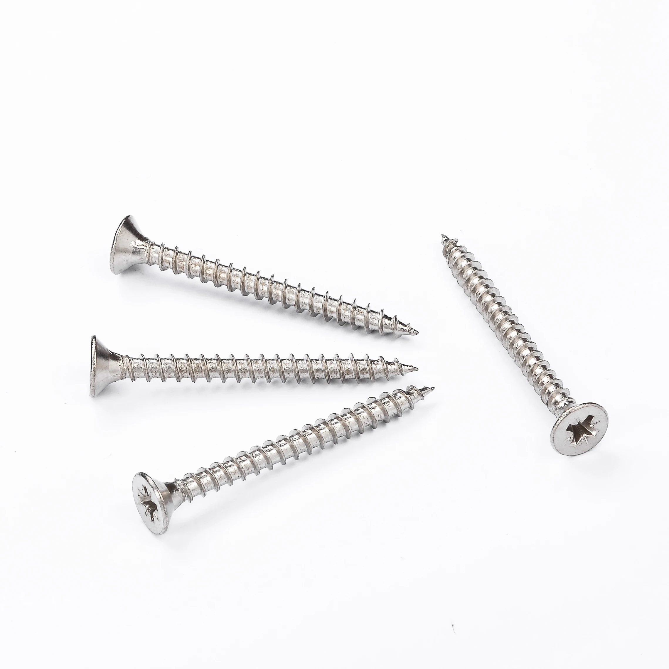 Patta High Quality Fasteners Torx Head Yellow Zinc M4X50 Mdf Chipboard Screw Flat Pozi Drive Tornillis Para Madera Wood Screw