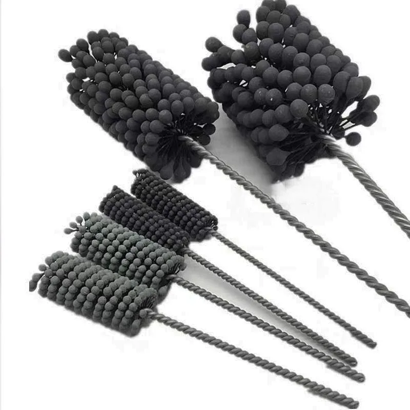 Hot Sale Polishing Deburring Cleaning Cylinder Brush Silicone Carbide Honing Brush Piston Hone Carbide Ball Hone Brush