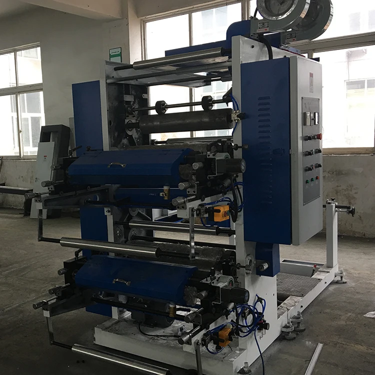 4 Colors Plastic Bag Printer BOPP PVC High Speed New Digital Rotogravure Printing Flexo