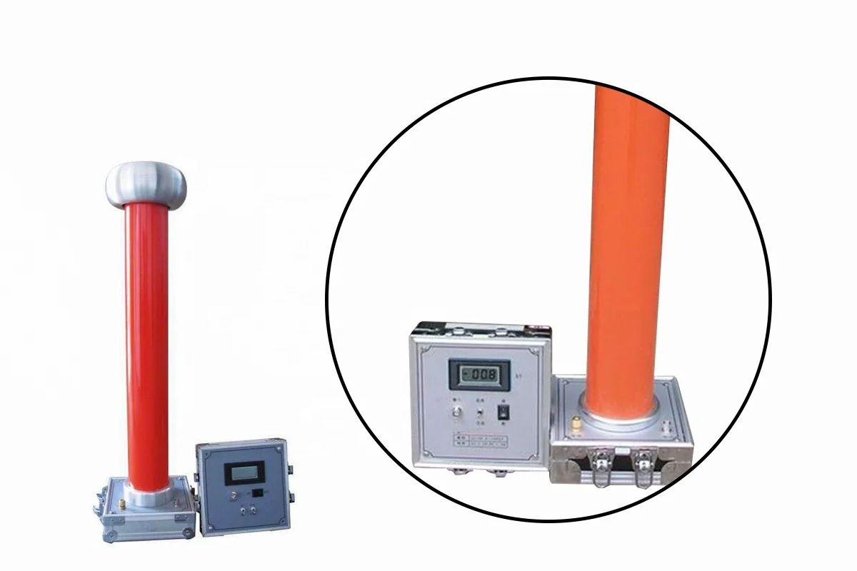 100 KV Digital AC/DC Millivoltmeter Portable Resistive Capacitive Electrical High Voltage Divider